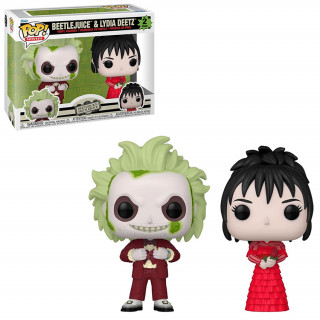 Funko Pop! 2-pack Movies: Beetlejuice - Beetlejuice & Lydia Deetz Vinyl Figurine Cadouri