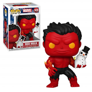 Funko Pop! #1439 Marvel: Holiday – Red Hulk Bobble-Head Vinyl Figura Cadouri