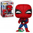 Funko Pop! #1441 Marvel: Holiday - Spider-Man with Open Gift Bobble-Head Vinyl Figura thumbnail