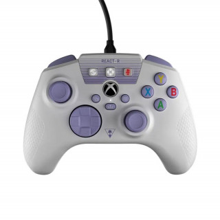 Controler cu fir Turtle Beach REACT-R - alb/violet (TBS-0732-02) Xbox Series