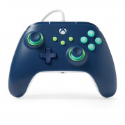 Controler cu fir PowerA - Mariner Blue 