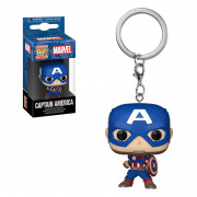 Funko Pocket Pop! Marvel New Classics - Captain America Vinyl Figura breloc 