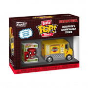 Funko Bitty Pop! Rides: Marvel - Deadpool and Deadpool's Chimichanga Truck Vinyl Figure 