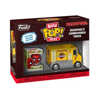 Funko Bitty Pop! Rides: Marvel - Deadpool and Deadpool's Chimichanga Truck Vinyl Figure Cadouri