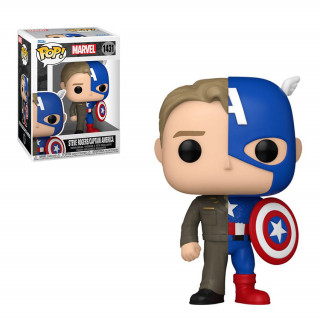 Funko Pop! #1431 Marvel: Split - Steve Rogers/Captain America Vinyl Figura Cadouri