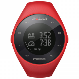 Polar M200 sport watch ,GPS, Red Mobile