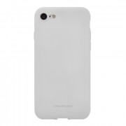 Hana SF matt silicone back cover, Huawei Smart 2019, LightGray 