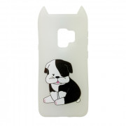 Hana Pop silicone back cover, Galaxy S9, Dog 