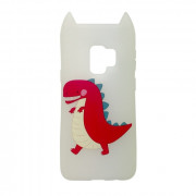 Hana Pop silicone back cover, Galaxy S9, Dino 