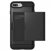 Spigen Slim Armor CS back cover, iPhone 8/7+, Black 