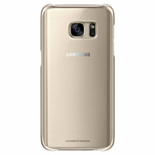 Samsung Galaxy S7 translucent back cover, Gold Mobile