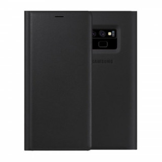 Samsung Galaxy Note leather book case, Black Mobile