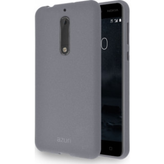 AZURI plastic  back cover  -Gray Nokia 5 Mobile