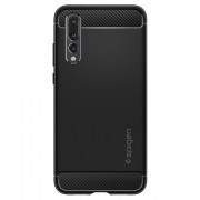 Spigen Rugged Armor back cover, Huawei P20 Pro, Black 