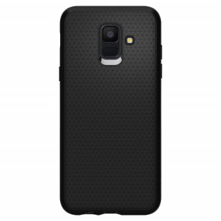 Spigen liquid  Crystal back cover,Galaxy A6, Black Mobile