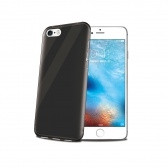 Celly iPhone silicone back cover, Black 