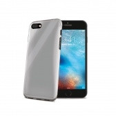 Celly iPhone 7Plus silicone back cover, translucent 