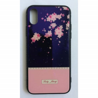 BH655 mobile case BLU-RAY glass Full Pink Flower Iphone 5 Mobile