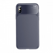 Baseus Khight silicone back cover, iPhone X, Blue 