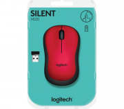 MOUSEW Logitech M220 Silent [Wireless] - Red 