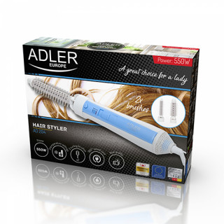 Adler AD204 hair styler machine, 550W, white Acasă