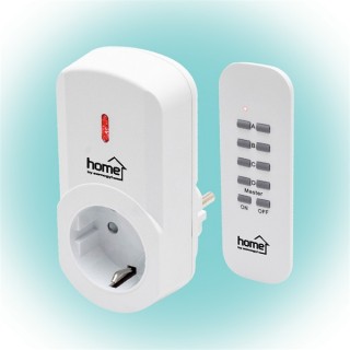 Home TH 1011 remote controllable network socket with remote control Acasă