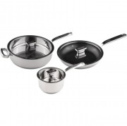 Zanussi Positano 3pcs stainless steel cookware Set 