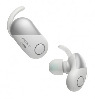 Sony WF-SP700N Bluetooth True Wireless with noise filter White sport earphone Mobile