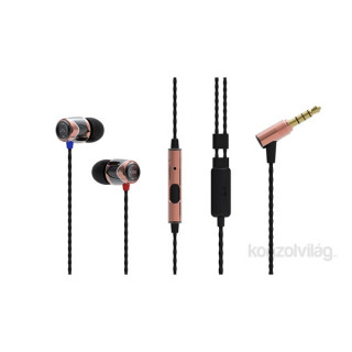 SoundMAGIC SM-E10S-03 E10S Black-Gold microphone earphone Mobile