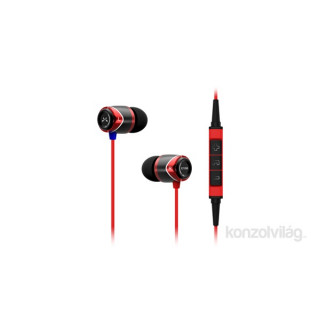 SoundMAGIC SM-E10M-02 E10M Black-Red microphone earphone Mobile