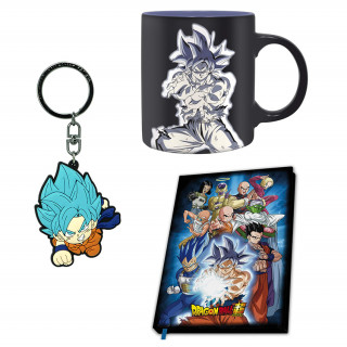 Abysse - Dragon Ball Super - set cadou - cană de 320 ml, breloc din PVC, carnet Cadouri