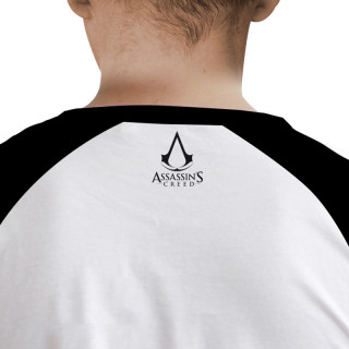 ASSASSIN´S CREED - T-shirt  "Crest" white & black - premium (M) Cadouri