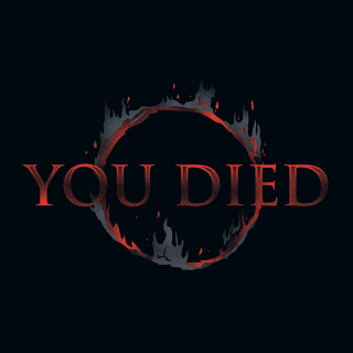 DARK SOULS - T-shirt  "You Died" black - basic (L) Cadouri