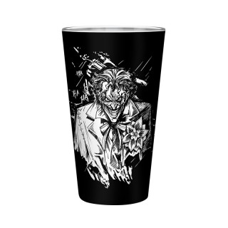 DC COMICS - Large Glass - 500ml - Batman & Joker - 2x Cadouri