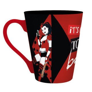 DC COMICS - Pck Mug340ml + KeyringPVC + Notebook "Harley Quinn" Cadouri