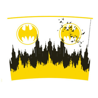 DC COMICS - Travel Mug "Batman" (white-yellow-black) Cadouri