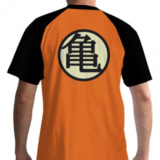 DRAGON BALL - T-shirt  "Kame Symbol" orange - premium (L) Cadouri