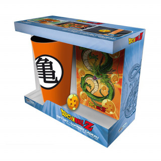 DRAGON BALL - XXL Glass + Pin + Notebook - "Dragon Ball" Cadouri