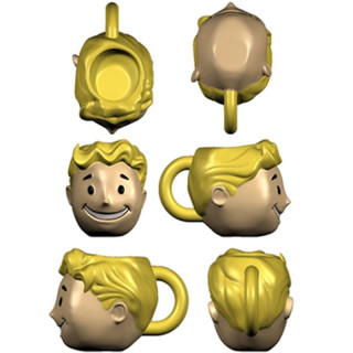 FALLOUT - Vault Boy Head 3D Mug Cadouri