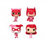 Funko 4-Pack Pocket Pop!: DC Batman The Animated Series - Happy Valentines Day Box Vinyl Figurine thumbnail