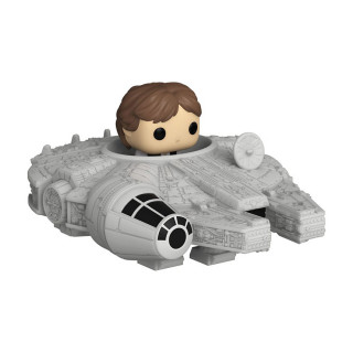 Funko Bitty Pop! Ride: Star Wars - Han Solo and The Millennium Falcon Vinyl Figure Cadouri