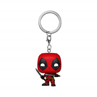 Funko Pocket Pop: Deadpool Wolverine - Deadpool Bobble Head Vinyl Figure Breloc Cadouri