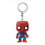 Funko Pocket Pop!: Marvel - Breloc cu figurina din vinil Bobble Head de Spider Man thumbnail