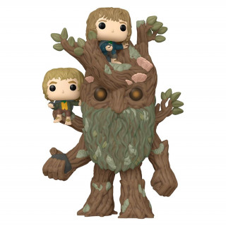 Funko Pop! #1579 Movies: The Lord of the Rings - Treebeard with Mary & Pippin Vinyl Figura Cadouri