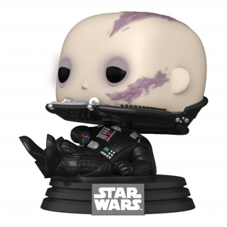 Funko Pop! #610 Disney Star Wars: Return of the Jedi 40th - Figura de vinil cu cap Bobble-Head Darth Vader (Demascat) Cadouri