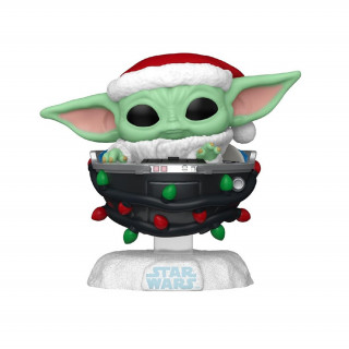 Funko Pop! #746 Disney Star Wars: The Mandalorian Holiday - Grogu Pram Vinyl Figura Cadouri