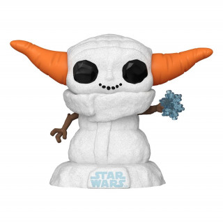 Funko Pop! #748 Disney Star Wars: The Mandalorian Holiday - Grogu Snowman Vinyl Figura Cadouri