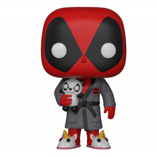 Funko Pop! #327 Bobble: Marvel: Deadpool Playtime: Deadpool in Robe Cadouri