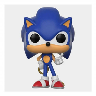 Funko Pop! Games: Sonic The Hedgehog - Sonic With Ring 283# Vinyl Figure Cadouri