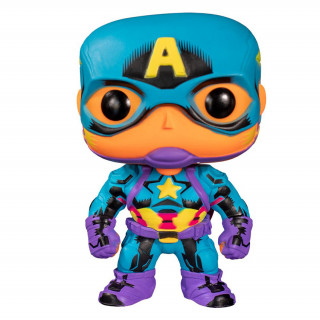 Funko Pop! Marvel: Black Light Captain America #648 Vinyl Figura Cadouri